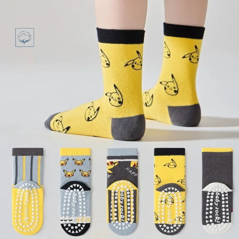 Winter Clothing Accessories - 5Pairs Anime Baby Children's Socks Cartoon