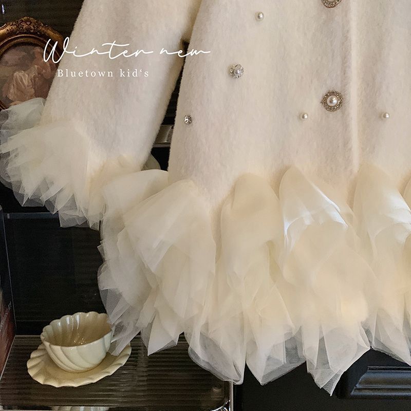 Girls' Furry Princess Mesh Coa - đánh giá và giá Winter Clothing Baby