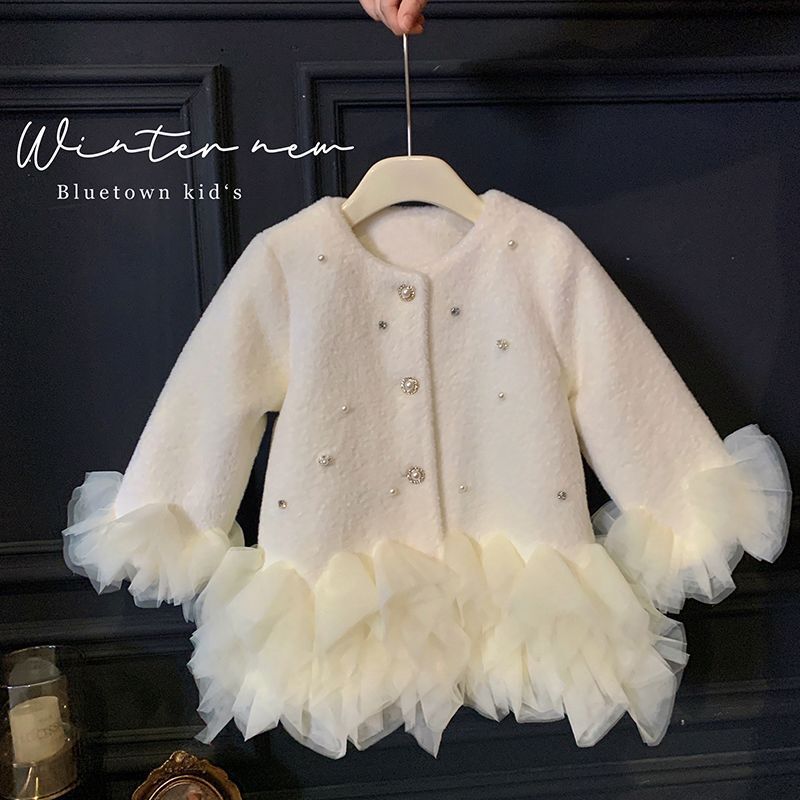 Girls' Furry Princess Mesh Coa - đánh giá và giá Winter Clothing Baby