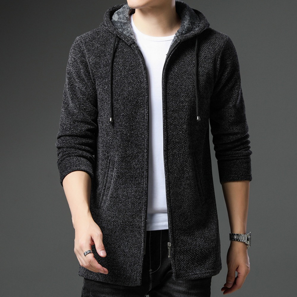 New Arrival Knitted Sweater Me - đánh giá và giá Fleece Hoodie Lined