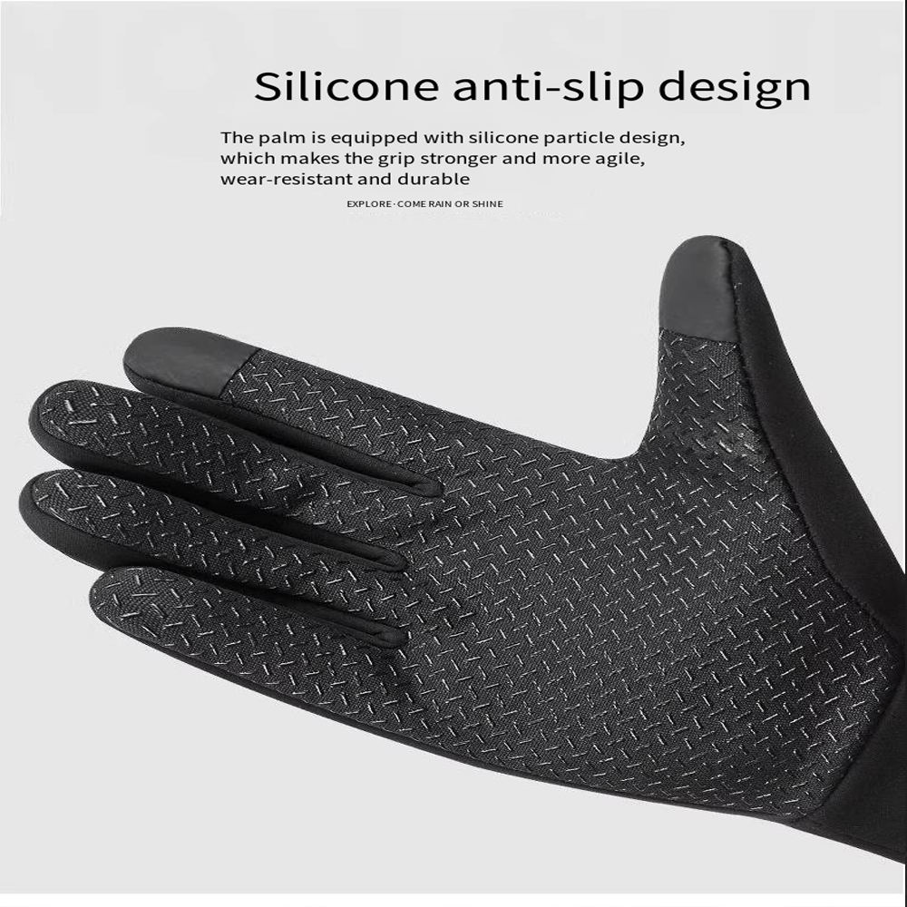 Motorcycle windproof, waterpro - đánh giá và giá Knit Glove Touch Screen
