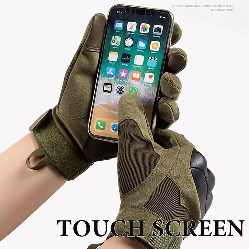 Hunting Gloves Men's Palm Anti - đánh giá và giá Knit Glove Touch Screen