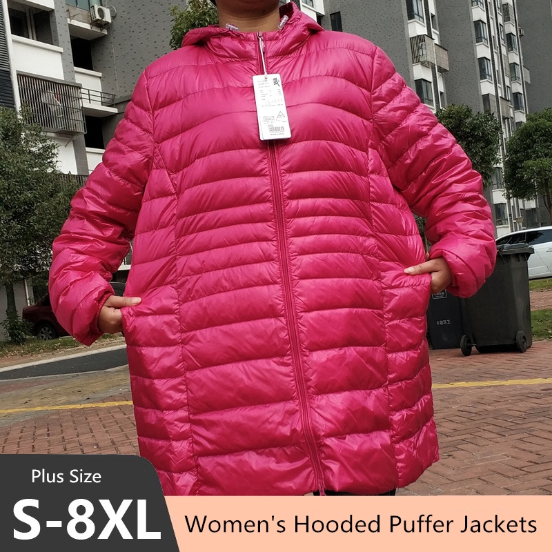 Plus Size 5XL 6XL 7XL Women's  - đánh giá và giá Winter Clothing Color