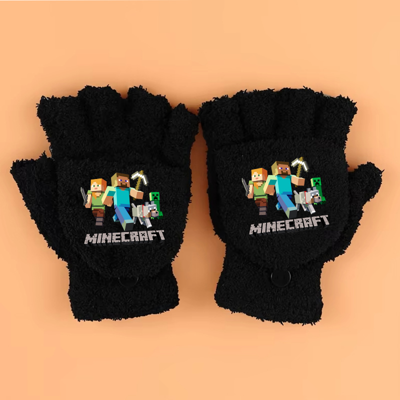New Game Theme Print Gloves Mi - đánh giá và giá Winter Clothing Accessories