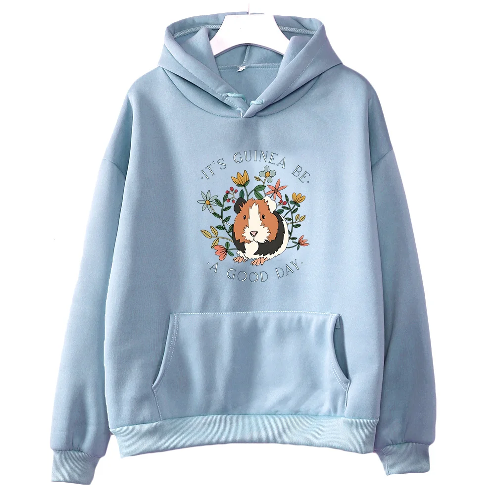 Cute Guinea Pig Graphic Hoodie - đánh giá và giá Winter Clothing Drawing