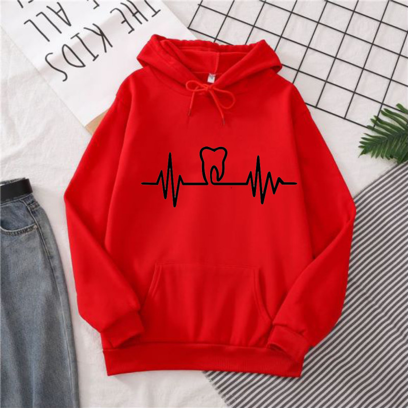 Heatbeat Hoodie Graphic Tooth  - đánh giá và giá Winter Clothing Drawing