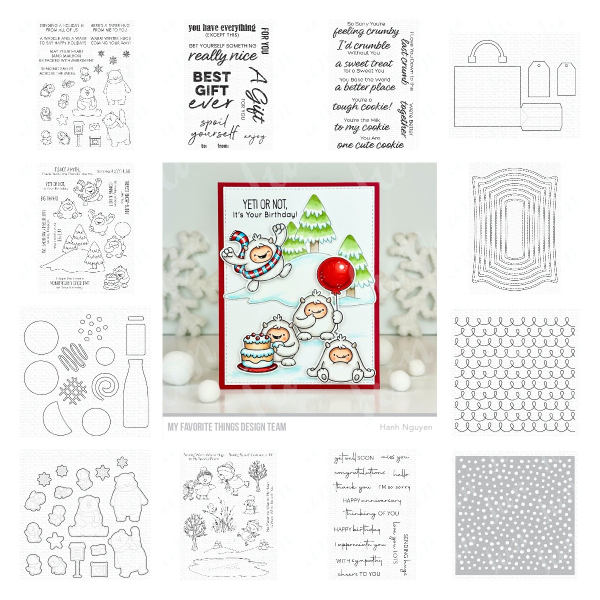 Warm Winter Hugs New Metal Cut - đánh giá và giá Winter Clothing Drawing