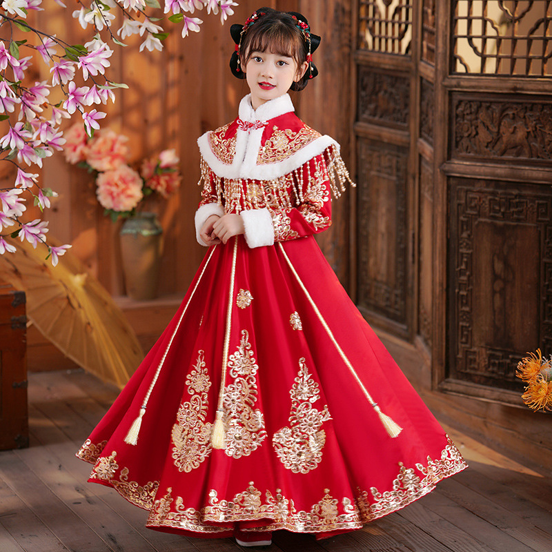 Girls Red Chinese New Year Clo - đánh giá và giá Winter Clothing Kids