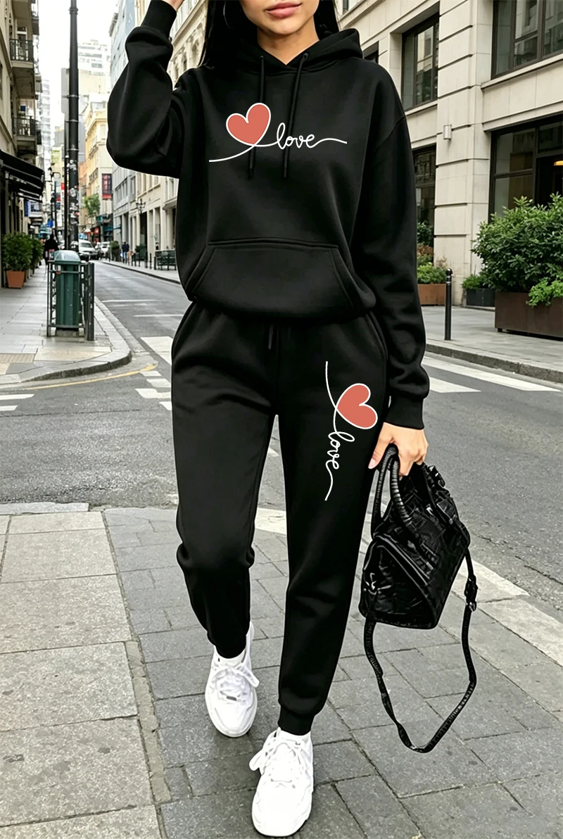 Womens Tracksuit Print Casual  - đánh giá và giá Winter Clothing For Women