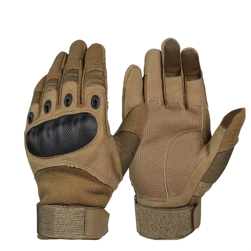 New Men's Full Finger Tactical - đánh giá và giá Knit Glove Touch Screen