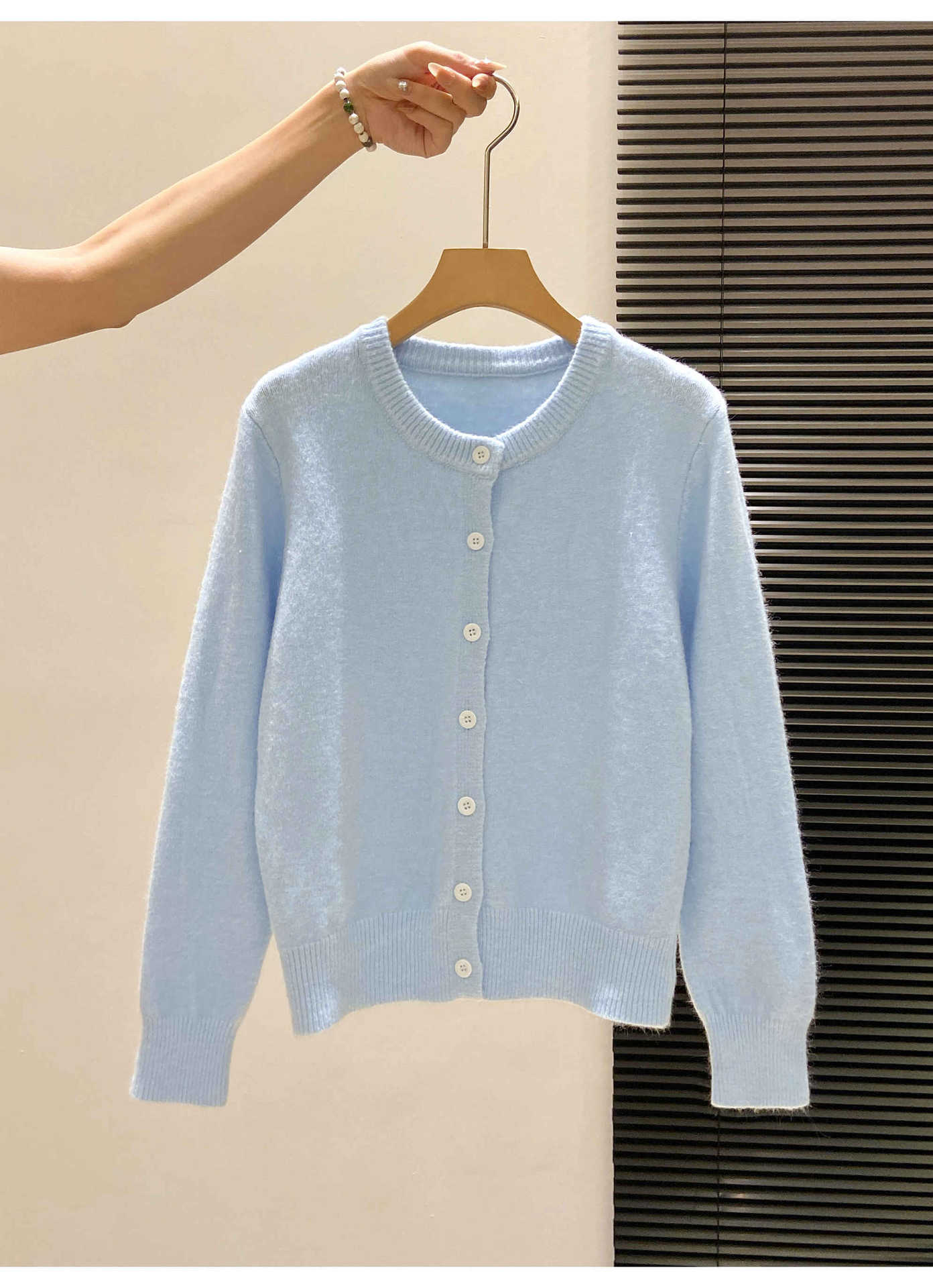 Solid Color Women's Knit Cardi - đánh giá và giá Winter Clothing Colors