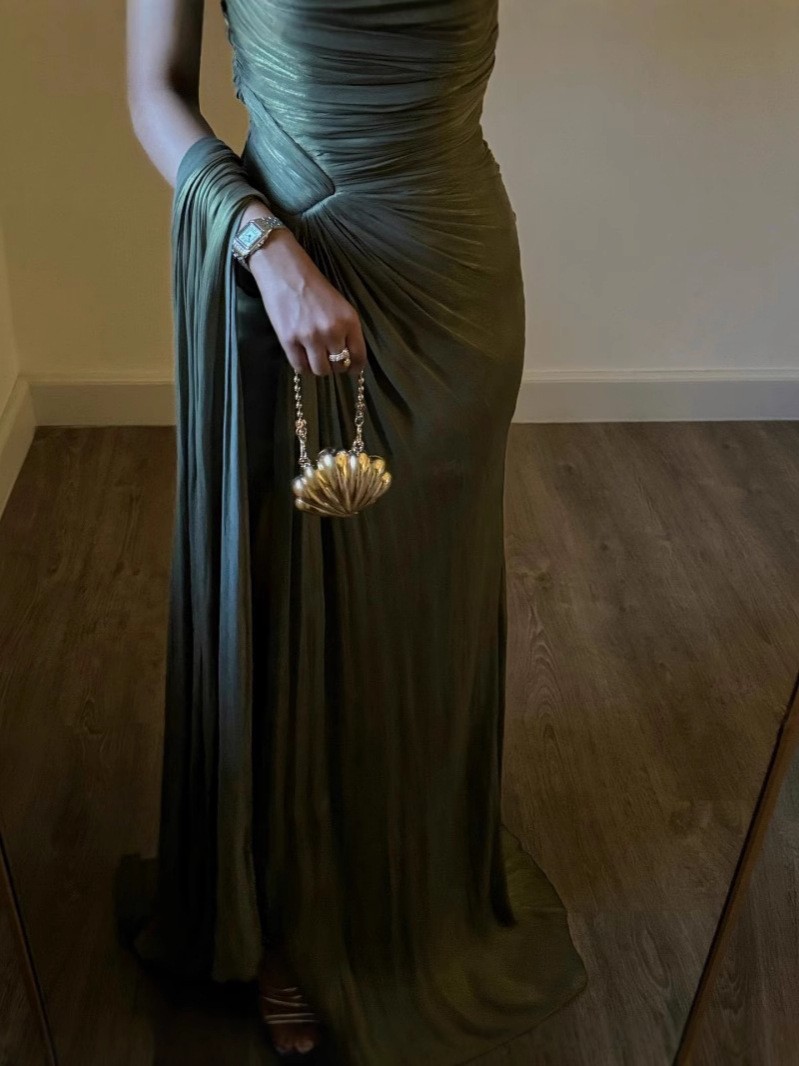 Luxury Party Dress Maxi Gown W - đánh giá và giá Winter Clothing Color