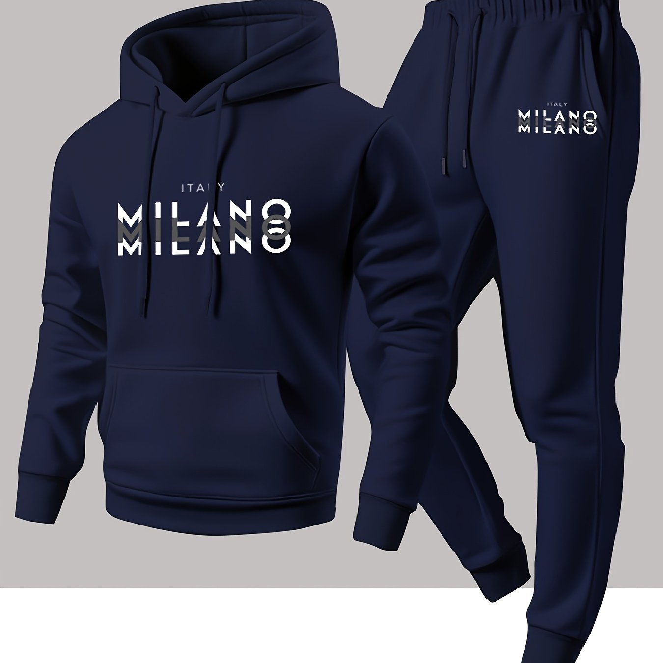 Trendy Men's Italian Milan Let - đánh giá và giá Fleece Hoodie Lined