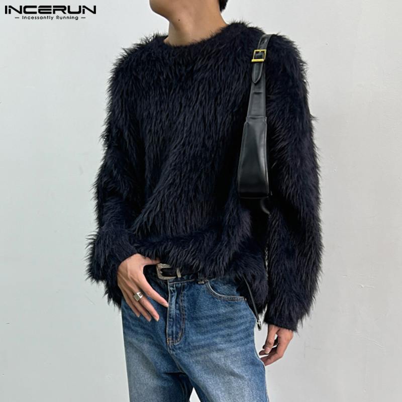 2023 Men Pullovers Solid Color - đánh giá và giá Winter Clothing Colors