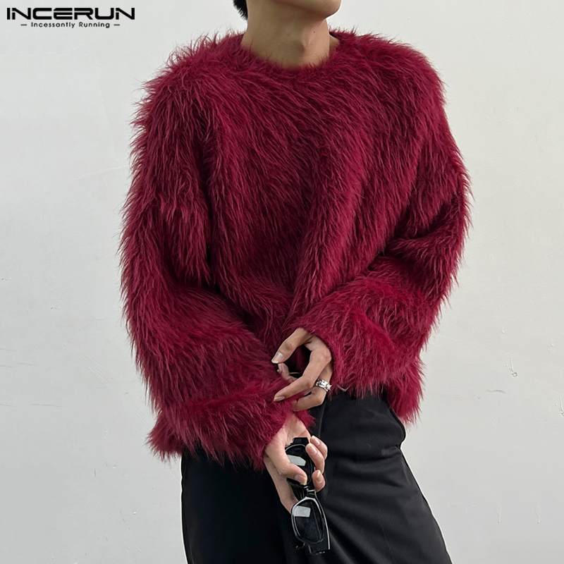 2023 Men Pullovers Solid Color - đánh giá và giá Winter Clothing Colors