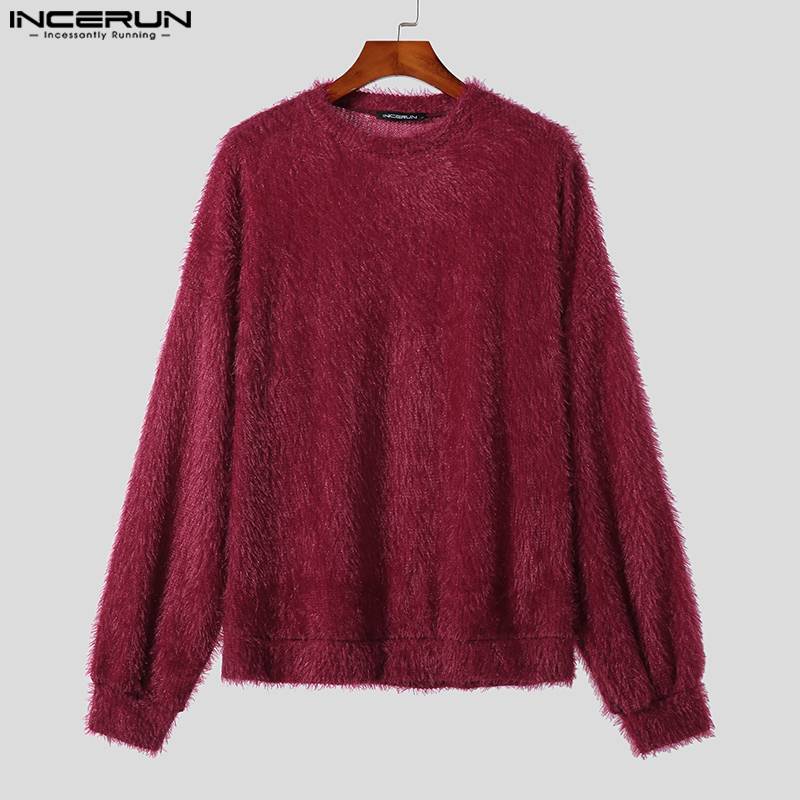 2023 Men Pullovers Solid Color - đánh giá và giá Winter Clothing Colors
