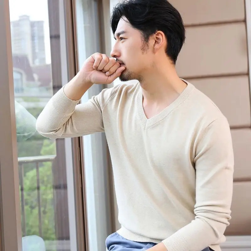Man Clothes Pullovers Solid Co - đánh giá và giá Winter Clothing Colors