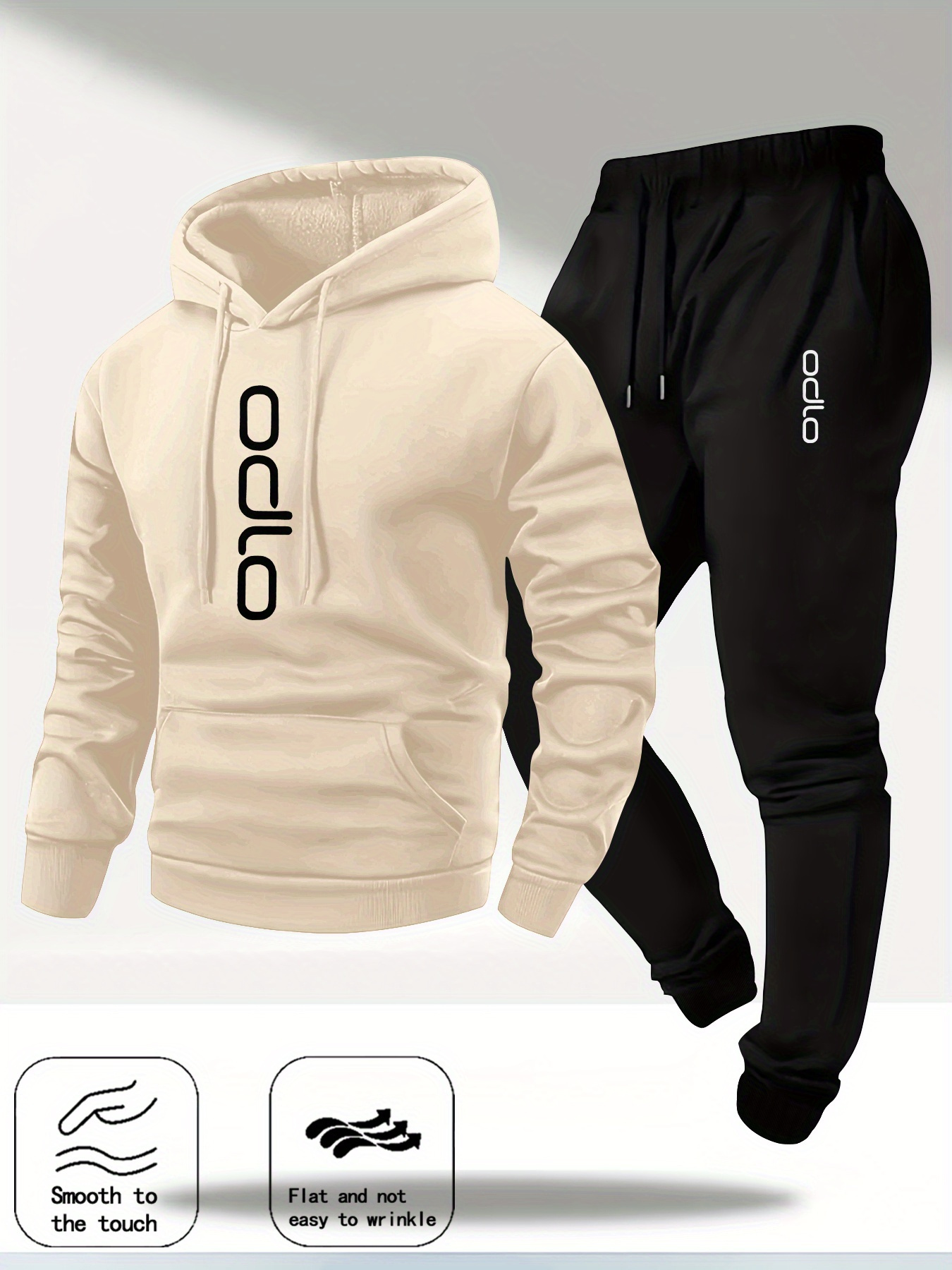 2026 Men Ring Print Tracksuit  - đánh giá và giá Fleece Hoodie Lined