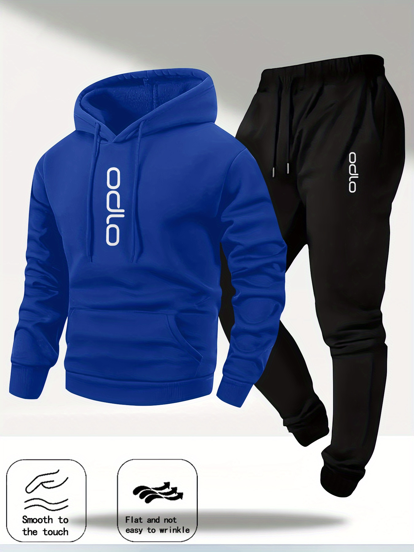 2026 Men Ring Print Tracksuit  - đánh giá và giá Fleece Hoodie Lined